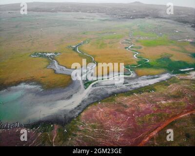 Nizza Ben Nom Fischerdorf in der Provinz Dong Nai Südvietnam Stockfoto