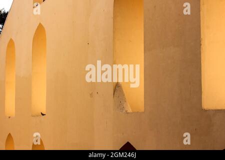 Die Außenfassade von Jantar Mantar Stockfoto