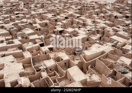 Die alten Ruinen der Stadt Alula in der Medina von Saudi-Arabien Stockfoto