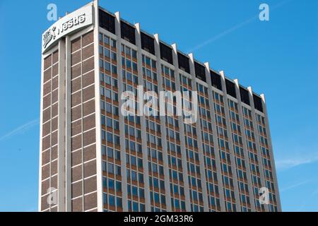 St. George House, ehemals Sitz von Nestle. Croydon, Großbritannien. Stockfoto