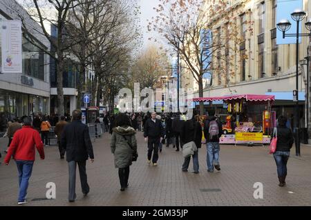 Einkaufszentrum High Street, Croydon, London, Großbritannien. Stockfoto