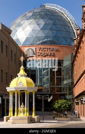 Victoria Square Einkaufszentrum Belfast Nordirland Stockfoto