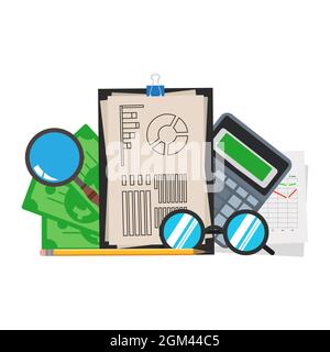 Finanzgeschäft Symbol Vektor Geld Illustration Währung. Banking Symbol Finanzen Business Symbol Investment Commerce Zeichen. Symbol für das Speichern von Finanzunternehmen Stock Vektor
