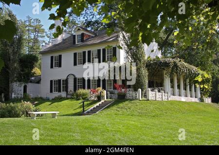 USA, New Hampshire, Saint Gaudens National Historical Park, Haus, Gärten, Skulptur, Ssculptor, Stockfoto