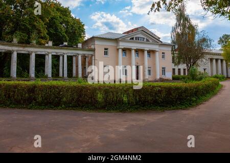 Pekhra-Jakowlewskoje der Hof der Fürsten Golitsins in Balaschicha, Russland. Stockfoto