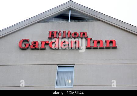 Hilton Garden Inn am internationalen Flughafen Albany NY Stockfoto