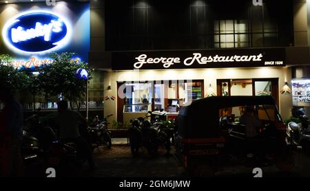 george Restaurant in Pune, Indien. Stockfoto