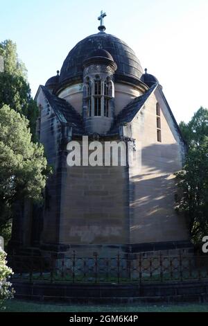 Rookwood Cemetery (Rookwood Necropolis) in Sydney, Australien. Stockfoto