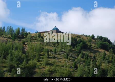 Johnson Ridge Observatory am Mt. St. Helens National Volcanic Monument Stockfoto