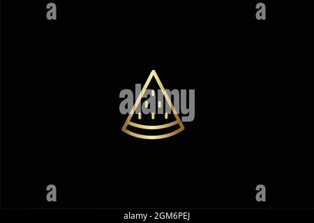 BUSINESS-LOGO GRUNDKONZEPT LOGOTYP VEKTOR-DESIGN Stock Vektor