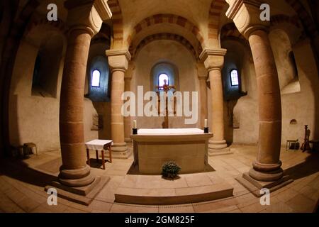 Impressionen: Krypta, Kaisergräber, Dom zu Speyer (nur für redaktionelle Verwendung. Keine Werbung. Referenzdatenbank: http://www.360-berlin.de. © Stockfoto