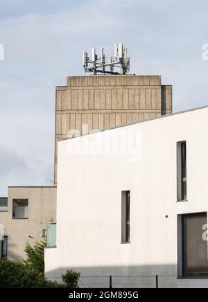 Handymast von Alton Estate, Roehampton, London, England, Großbritannien Stockfoto