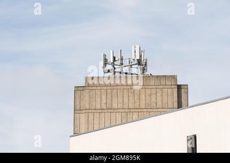 Handymast von Alton Estate, Roehampton, London, England, Großbritannien Stockfoto