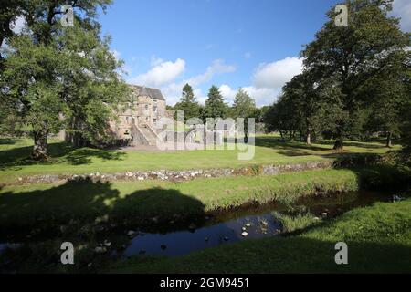 Rowallan Castle, Ayrshire, Schottland, Großbritannien 16. September 2021 Stockfoto