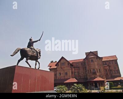 Amar Mahal Palast & Museum in Jammu City, indien Stockfoto