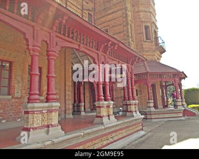 Amar Mahal Palast & Museum in Jammu City, indien Stockfoto