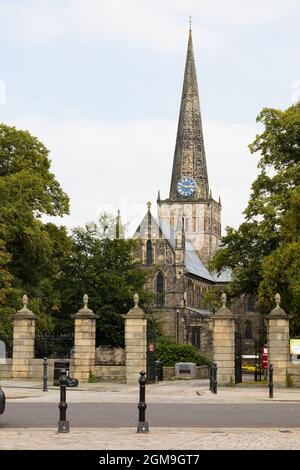 St. Cuthberts Kirche. Darlington, County Durham, England. Stockfoto