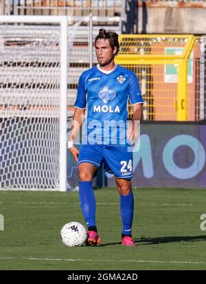 Como 17-09-2021 Stadio Giuseppe Sinigaglia Campionato Serie BKT 2021/22 Como - Frosinone nella foto: Marco Varnier Calcio Como foto Antonio Saia -Kines Milano Stockfoto