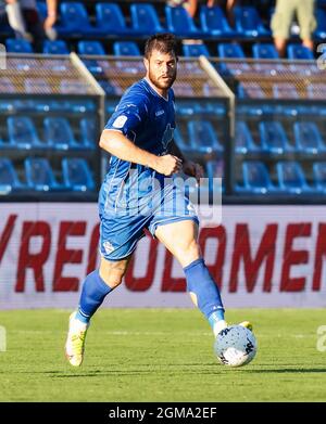 Como 17-09-2021 Stadio Giuseppe Sinigaglia Campionato Serie BKT 2021/22 Como - Frosinone nella foto: Alberto Cerri Calcio Como foto Antonio Saia -Kines Milano Stockfoto