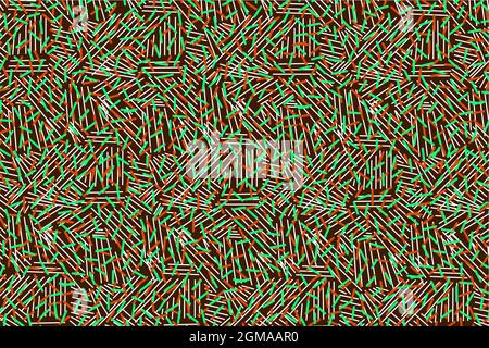 Bunte afrikanische Muster textiler Hintergrund, Print Stoff, ethnisch handgefertigte Ornament, Tribal gestreiften Motiven. Vektor Afro Textur, Pareo Wickelkleid, Stock Vektor