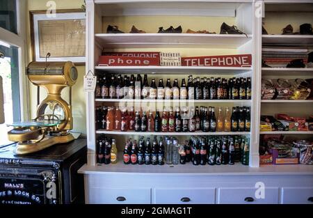 Thomas Judd's Store, altmodischer Süßwarenladen, Green Gate Village Inn, St. George, Utah, USA Stockfoto