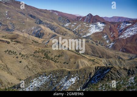 Hoher Atlas, Marokko, Afrika Stockfoto