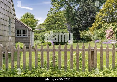 Das Thomas Halsey Homestead Stockfoto