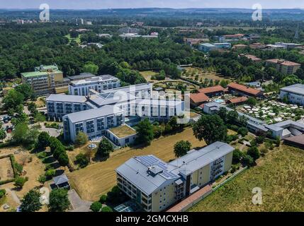 Bad Füssing, Therme in Niederbayern, von oben Stockfoto