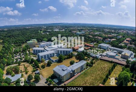 Bad Füssing, Therme in Niederbayern, von oben Stockfoto