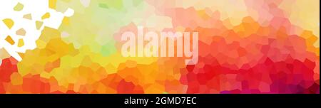 Orangefarbener und roter abstrakter Hintergrund. Vektorgrafik Stock Vektor