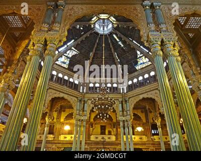 Innenraum des Amba Vilas Palastes (Mysore Palace) karnataka indien Stockfoto