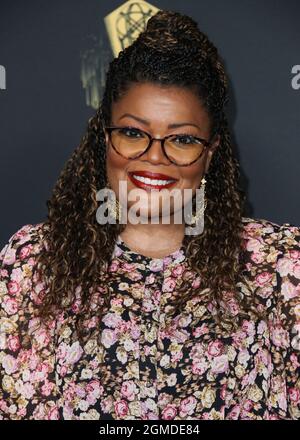 North Hollywood, USA. September 2021. NORTH HOLLYWOOD, LOS ANGELES, KALIFORNIEN, USA - 17. SEPTEMBER: Die Schauspielerin Yvette Nicole Brown kommt zum Empfang der Television Academy zur Ehre der 73. Emmy Award-Nominierten, die am 17. September 2021 an der Academy of Television Arts and Sciences in North Hollywood, Los Angeles, Kalifornien, USA, abgehalten wurden. (Foto von Xavier Collin/Image Press Agency) Quelle: Image Press Agency/Alamy Live News Stockfoto