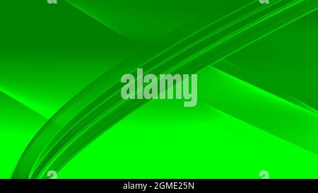 Hintergrund abstrakt 8K grün hellgrün dunkelgrün Wellen Linien Kurven Verlauf Stockfoto