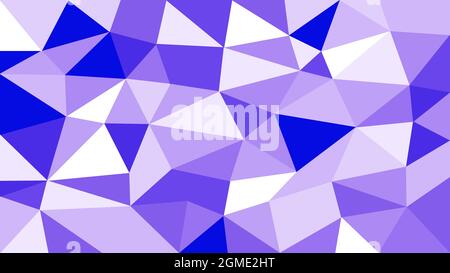 Hintergrund abstrakt 8K Polygon pastellblau weiß hellblau dunkelblau Vorlage Stockfoto