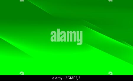 Hintergrund abstrakt 8K grün hellgrün dunkelgrün Wellen Linien Kurven Verlauf Stockfoto