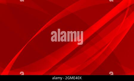 Hintergrund abstrakt 8K rote Wellen Linien Kurven Verlauf Stockfoto