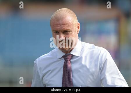 Sean Dyche Manager von Burnley vor dem Spiel Stockfoto