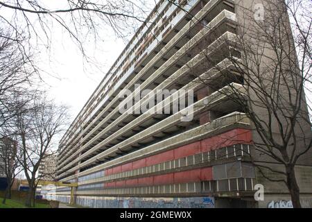 Highgate Estate, Southwark, South London, England, Großbritannien. Stockfoto