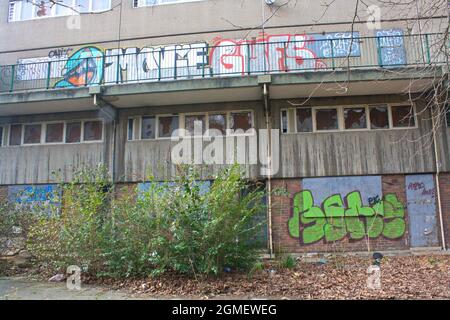 Highgate Estate, Southwark, South London, England, Großbritannien. Stockfoto