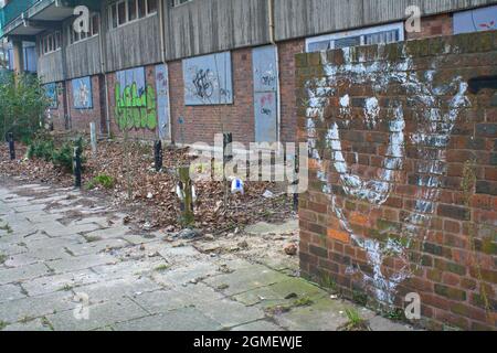 Highgate Estate, Southwark, South London, England, Großbritannien. Stockfoto