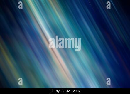 Bunt schräg Linien Verlauf blau gelb Licht Bewegung Unschärfe abstrakten Hintergrund Banner Stockfoto