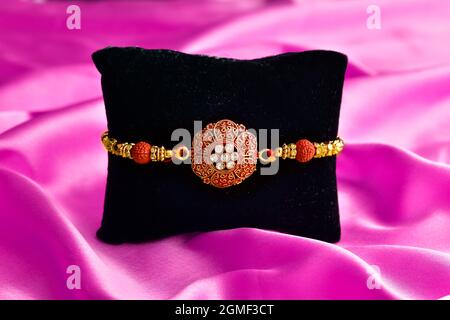 Raksha Bandhan Konzept, Rakhi Stockfoto