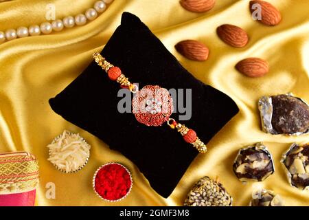 Blick von oben auf Rakhi Stockfoto