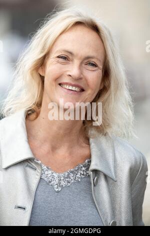 Alexandra Vandernoot nimmt am 18. September 2021 am 23. TV Fiction Festival in La Rochelle an der Fotoschau Mon Ange in La Rochelle, Frankreich, Teil. Foto von David Niviere/ABACAPRESS.COM Stockfoto
