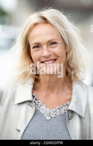 Alexandra Vandernoot nimmt am 18. September 2021 am 23. TV Fiction Festival in La Rochelle an der Fotoschau Mon Ange in La Rochelle, Frankreich, Teil. Foto von David Niviere/ABACAPRESS.COM Stockfoto