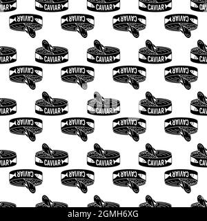 Kaviar Dose Muster nahtlose Hintergrund Textur wiederholen Tapete geometrischen Vektor Stock Vektor