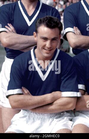 Aktenfoto vom 22-08-1959 von Jimmy Greaves, Chelsea Ausgabedatum: Sonntag, 19. September 2021. Stockfoto