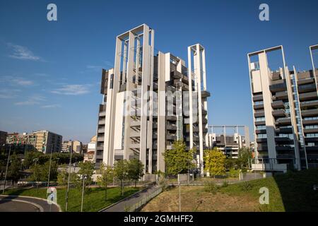 Mailand, Italien - september 8 2021 - Neue Gebäude in der Gegend von Portello in Mailand Stockfoto