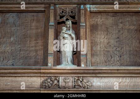 St. Peter's Church, Dunton, Norfolk, England, Großbritannien Stockfoto