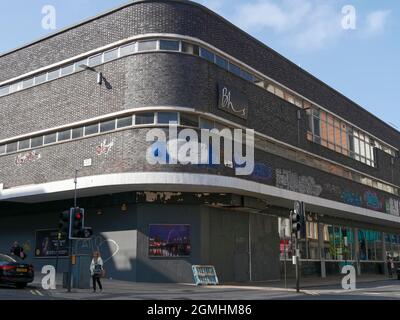 Ehemaliges Geschäft mit britischen Homes Stores (BHS-Geschäft), Sauchiehall Street, Glasgow, Schottland, Großbritannien, Europa Stockfoto